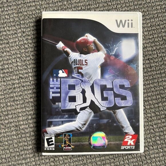 Wii THE BIGS baseball game - Albert Pujols cover - Picture 2 of 2